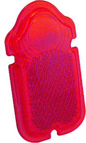 Bikers Choice Bikers Choice Replacement Red Stop Lens Plastic H-D® 68090-47 - 492478