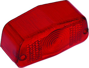 Bikers Choice Bikers Choice Small Custom Tail Lamp Lamp Replacement Lens Lucas Style Red - 200221