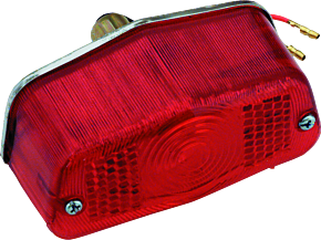 Bikers Choice Bikers Choice Small Custom Tail Lamp Lucas Style Universal Custom 12 Volt - 200220