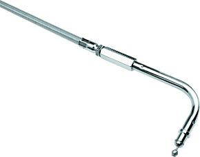Bikers Choice Bikers Choice Throttle, OEM# 56324-81C, Length: 32.5 in., Elbow: 45 Degree - 666070