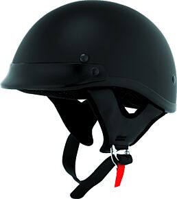 Bikers Choice Bikers Choice Traditional Helmet, Flat Black, M - 646822