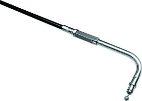 Bikers Choice Bikers Choice Vinyl Throttle Cable 70 Degree Elbow 37.6 in. - 66278