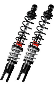 Bitubo Suspension Bitubo Suspension Bitubo YGB0 Twinshocks Front Adjustable: Spring Preload, Black Spring - SC154YGB02