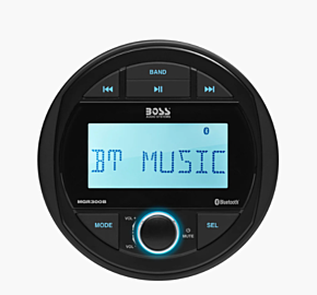 BOSS AUDIO Boss Audio Systems Marine Boat Stereo Sound System Head Unit - MGR300B