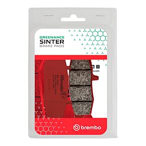 Brembo OE Powersports Brembo OE Powersports Brembo OE 11-11 Kawasaki Ninja R Left 400cc Sinter Brake Pad - Front - 07KA19SA