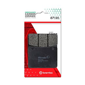 Brembo OE Powersports Brembo OE Powersports Brembo OE Aeon Elite/SYM MaxSYM/SYM Wolf/SYM CruiSYM Carbon Ceramic Brake Pad - Front - 07101