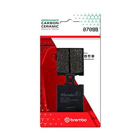 Brembo OE Powersports Brembo OE Powersports Brembo OE Benelli Velvet Carbon Ceramic Brake Pad - Rear - 07088