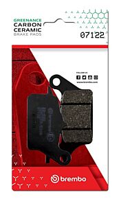 Brembo OE Powersports Brembo OE Powersports Brembo OE Honda Nsc/Honda Vision Carbon Ceramic Brake Pad - Front - 07122