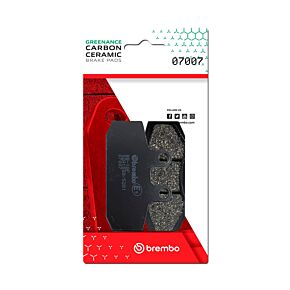 Brembo OE Powersports Brembo OE Powersports Brembo OE Honda Sj Carbon Ceramic Brake Pad - Front - 07007