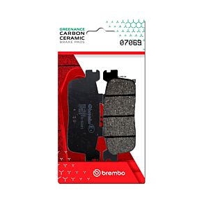 Brembo OE Powersports Brembo OE Powersports Brembo OE Kymco People/Kymco Xciting/Peugeot Xp Carbon Ceramic Brake Pad - Rear - 07069