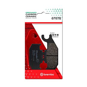 Brembo OE Powersports Brembo OE Powersports Brembo OE Suzuki Sixteen/Suzuki Uh/Suzuki Ux Carbon Ceramic Brake Pad - Rear - 07070