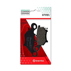 Brembo OE Powersports Brembo OE Powersports Brembo OE Yamaha Jog Carbon Ceramic Brake Pad - Front - 07091