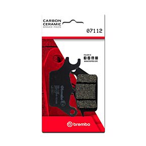 Brembo OE Powersports Brembo OE Powersports Brembo OE Yamaha Tricity Carbon Ceramic Brake Pad - Front - 07112