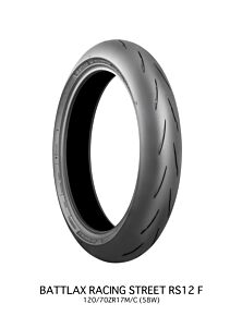 Bridgestone Bridgestone Battlax Racing Street RS12F - 120/70ZR17M/C 58W TL Front - 21248