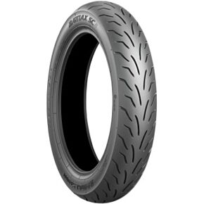 Bridgestone Bridgestone Battlax SCR Tire - 100/90-14 M/C 51P TL Rear - 12172