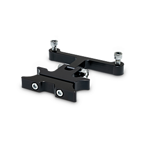 BURLY BRAND Burly Brand H-D Speedo Relocation Kit - Black - B16-1601MB