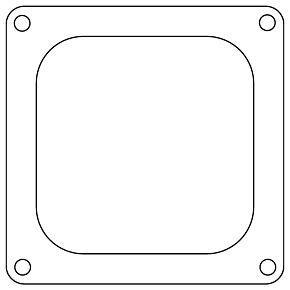 Cometic Gasket Cometic Gasket CG Carb Mounting Gasket - C15238