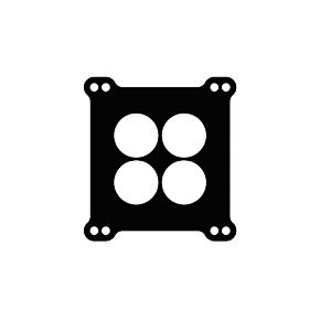 Cometic Gasket Cometic Gasket Cometic Holley 4 Barrel 4150 Style .039in Fiber Carburetor Gasket - 1.750in Holes - C5262-039