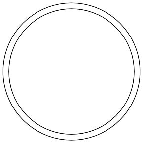Cometic Gasket Cometic Gasket Cometic Holley Airhorn .020in Fiber Carburetor Gasket - C15108