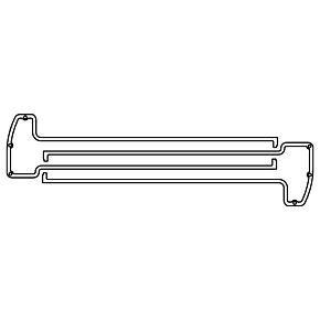 Cometic Gasket Cometic Gasket Cometic Jaguar 3.4L XK6 .060in AFM Cam Cover - Left - C14047-060