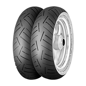 Continental Tire Continental Tire Continental ContiScoot - 3.50-10 M/C 59J Reinf. TL Front/Rear - 02201010000