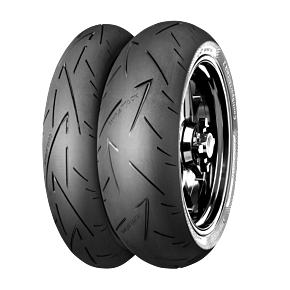 Continental Tire Continental Tire Continental ContiSportAttack 2 - 160/60 ZR 17 M/C (69W) TL Rear - 02440090000