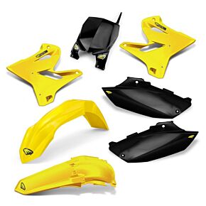 Cycra Cycra 05-14 Yamaha YZ125/250 Powerflow Full Body Kit - Light Gold/Black - 1CYC-9315-66B