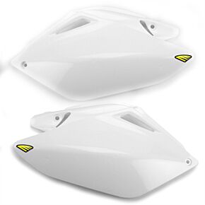 Cycra Cycra 06-09 Honda CRF250R Side Number Panels - White - 1CYC-2875-42