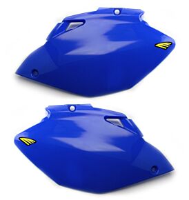 Cycra Cycra 06-09 Yamaha YZ250-450F Side Number Panels - Blue - 1CYC-2775-62