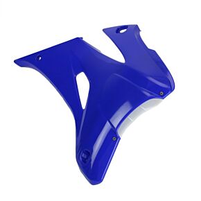 Cycra Cycra 06-09 Yamaha YZ250F Powerflow Radiator Shrouds - Blue - 1CYC-1775-62