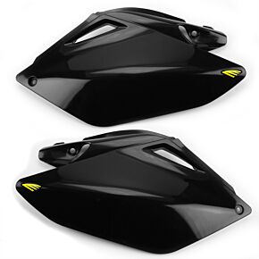 Cycra Cycra 07-08 Honda CRF450R Side Number Panels - Black - 1CYC-2885-12