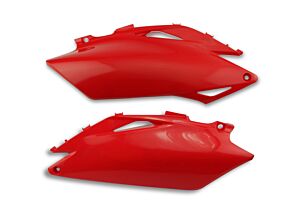 Cycra Cycra 09-12 Honda CRF250R-450R Side Number Panels - Red - 1CYC-2895-33