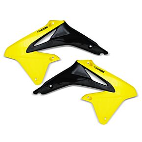 Cycra Cycra 10-18 Suzuki RMZ 250-450 Powerflow Radiator Shroud - Yellow - 1CYC-1870-55