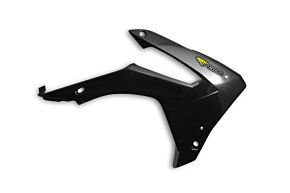 Cycra Cycra 14-17 Honda CRF250R Powerflow Radiator Shrouds - Black - 1CYC-1887-12