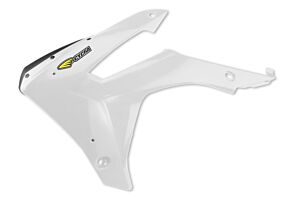 Cycra Cycra 14-17 Honda CRF250R Powerflow Radiator Shrouds - Factory Ed. White - 1CYC-1888-42