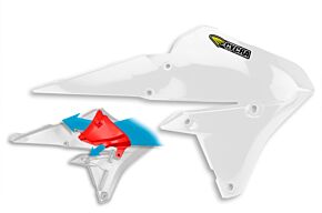 Cycra Cycra 15-19 Yamaha WR250F Powerflow Radiator Shrouds - White - 1CYC-1779-42