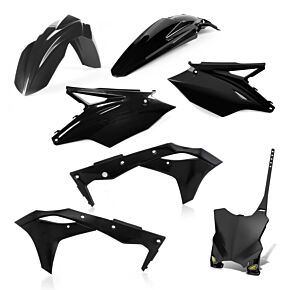 Cycra Cycra 17-20 Kawasaki KX250F 5-pc Replica Body Kit - Black - 1CYC-9419-12