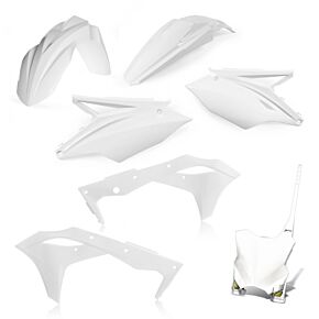 Cycra Cycra 17-20 Kawasaki KX250F 5-pc Replica Body Kit - White - 1CYC-9419-42