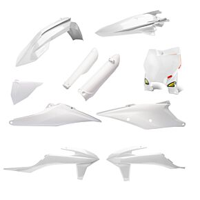 Cycra Cycra 19-22 KTM 125-450 SX/XC/SX-F/XC-F Powerflow Body Kit - White - 1CYC-9326-42