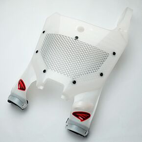 Cycra Cycra 22-25 Honda CRF250R/RX/ 21-25 CRF450F/RX Vented Stadium Plate - Natural - 1CYC-1213-02-VT