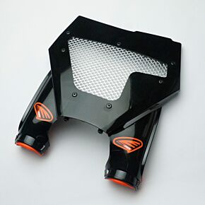 Cycra Cycra 23+ KTM SX/SXF/XC/XCF Vented Stadium Plate - Black - 1CYC-0807-12-VT