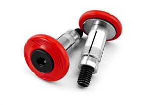 Cycra Cycra Grip Armor Bar End - Red - 1CYC-0010-33