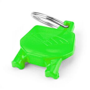 Cycra Cycra Key Ring with Number Plate - Green - 1CYC-0002-72