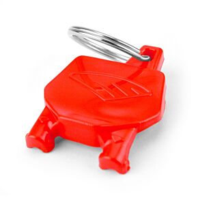 Cycra Cycra Key Ring with Number Plate - Red - 1CYC-0002-32