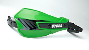 Cycra Cycra Vortex Hand Guard/w Universal U-Clamps - Green - 1CYC-7801-72