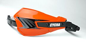 Cycra Cycra Vortex Hand Guard/w Universal U-Clamps - Orange - 1CYC-7801-22