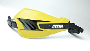 Cycra Cycra Vortex Hand Guard/w Universal U-Clamps - Yellow - 1CYC-7801-55