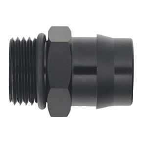 DeatschWerks DeatschWerks 8AN ORB to Can-An Maverick X3 OE Quick Connect Adapter, Anodized Matte Black - 6-02-0139-B
