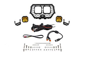 Diode Dynamics Diode Dynamics 14-18 Polaris RZR XP Stage Series LED Grille Kit - Pro Yellow Combo - DD7860