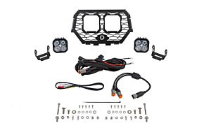 Diode Dynamics Diode Dynamics 14-18 Polaris RZR XP Stage Series LED Grille Kit - Sport White Combo - DD7855